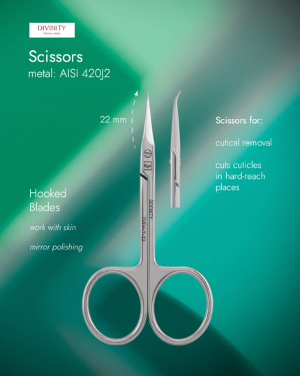 Makazice za zanoktice zakrivljene L95/22