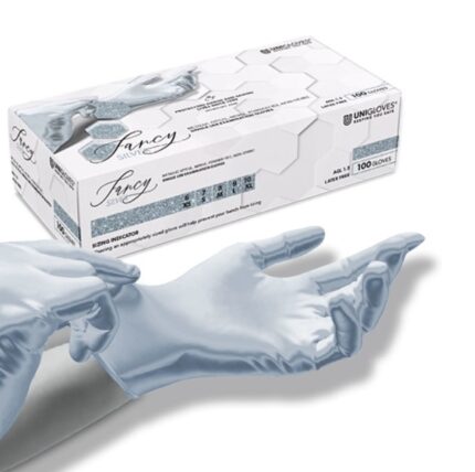 Uni Fancy Silver Nitril Rukavice