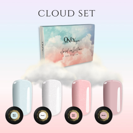 Only Nails Gel Lak Cloud Set 4x9ml